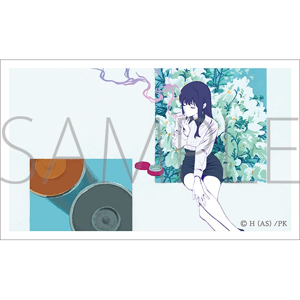 上伊那ぼたん、酔へる姿は百合の花　ステッカー／郡上かなで
