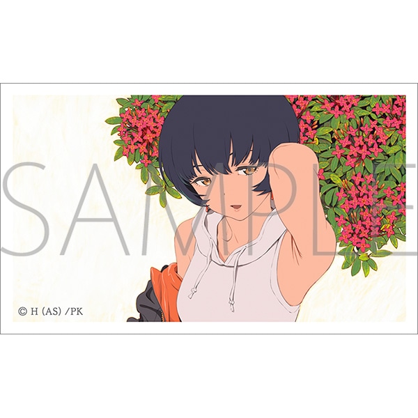 上伊那ぼたん、酔へる姿は百合の花　ステッカー／張景嵐