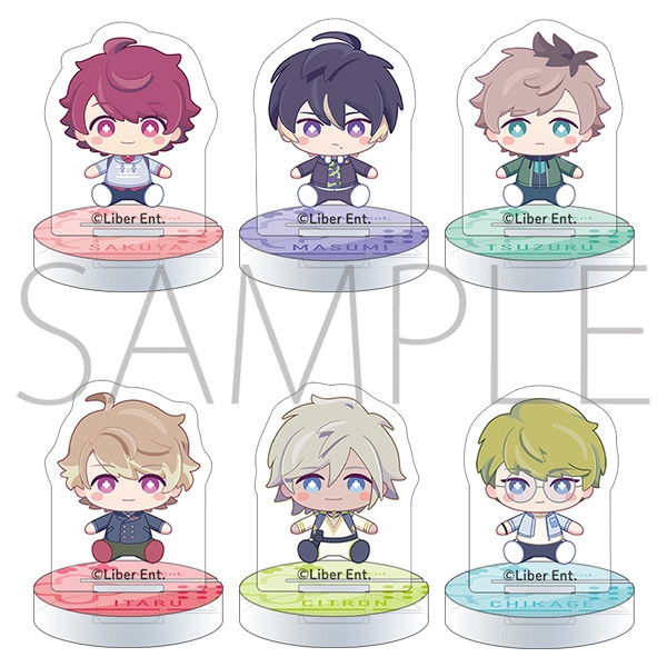 A3!　ちゅあスタ（ミニチュアアクリルスタンドコレクション）／春組　Anniversary マスコット