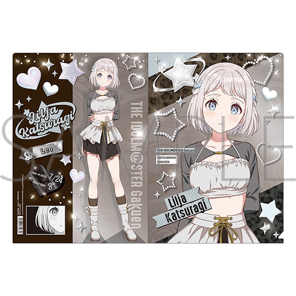 学園アイドルマスター　クリアファイル／葛城リーリヤ　ECLIPSE LIGHT