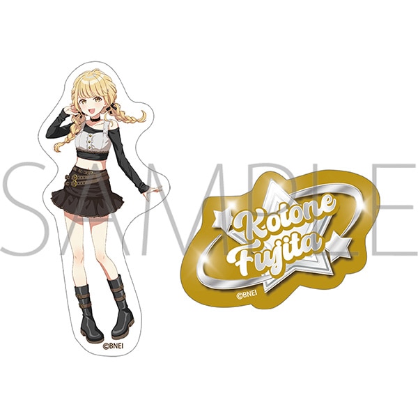 学園アイドルマスター　ステッカーセット／藤田ことね　ECLIPSE LIGHT