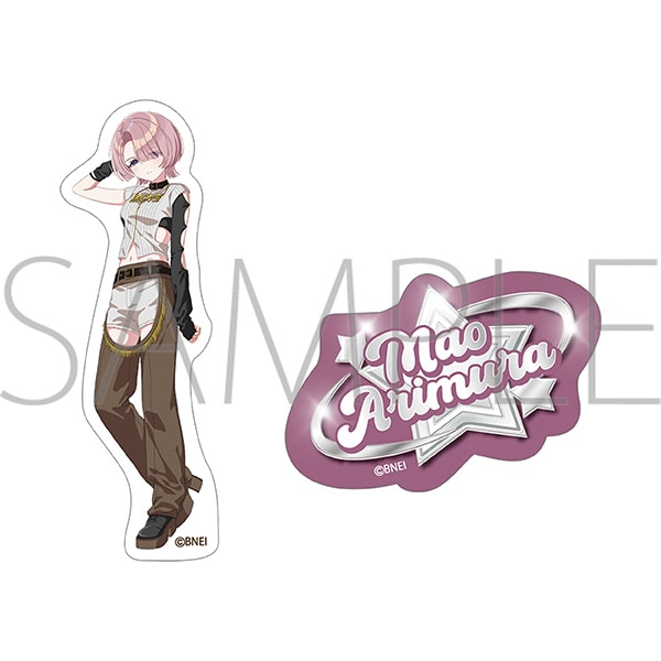 学園アイドルマスター　ステッカーセット／有村麻央　ECLIPSE LIGHT