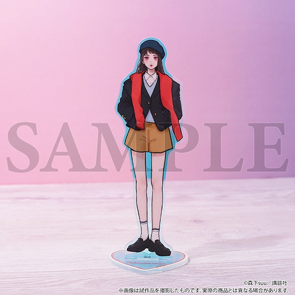 ゆびさきと恋々　オーロラアクリルスタンド／中園エマ
