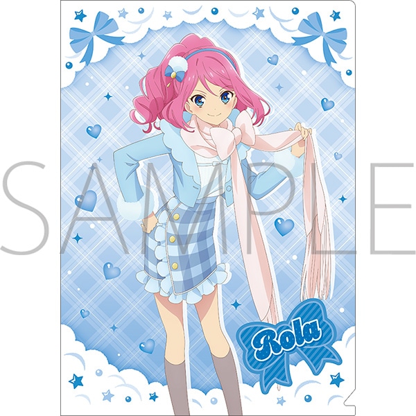 アイカツスターズ！　クリアファイル／桜庭ローラ Winter Boa Style ver.