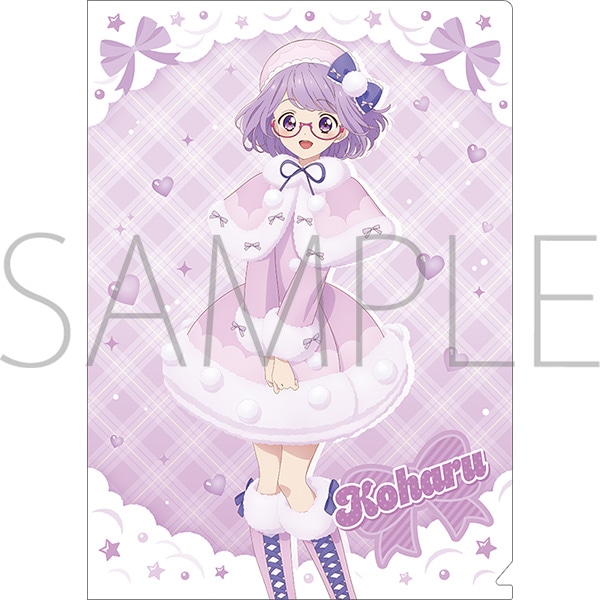 アイカツスターズ！　クリアファイル／七倉小春 Winter Boa Style ver.