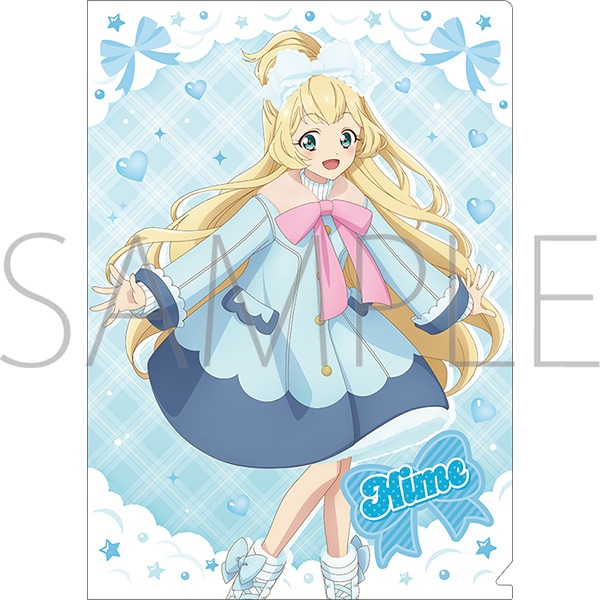 アイカツスターズ！　クリアファイル／白鳥ひめ Winter Boa Style ver.