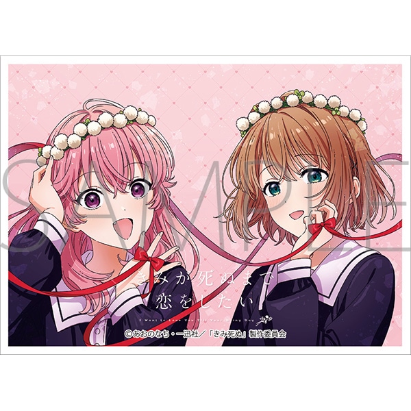 きゃらスリーブコレクション　マットシリーズ　「きみが死ぬまで恋をしたい」　ミミ&シーナB(No.MT2495)