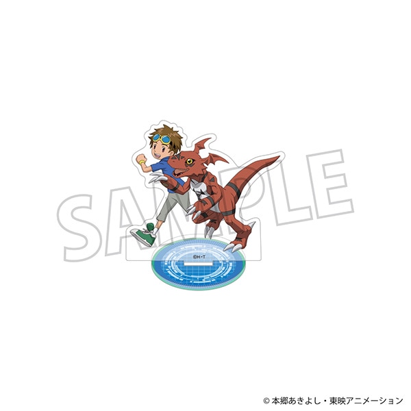 デジモンテイマーズ　アクリルスタンド／松田啓人＆ギルモン