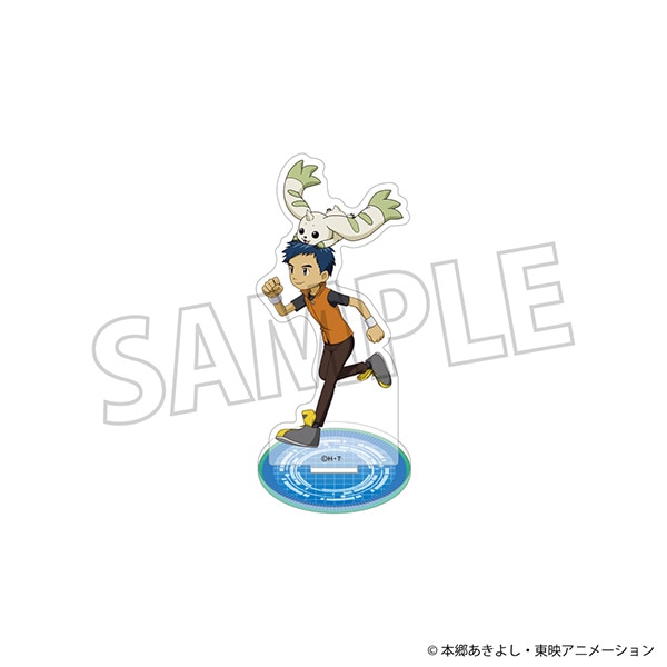 デジモンテイマーズ　アクリルスタンド／李健良＆テリアモン