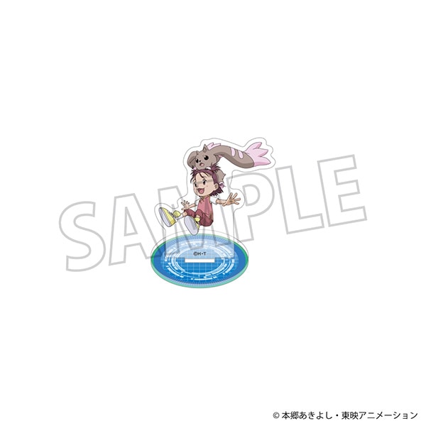 デジモンテイマーズ　アクリルスタンド／李小春＆ロップモン