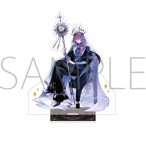ブラフラ　箔押しアクリルスタンド／リンドウ ネイロ　VOISING Tarot Fair -The Arcana Collection-