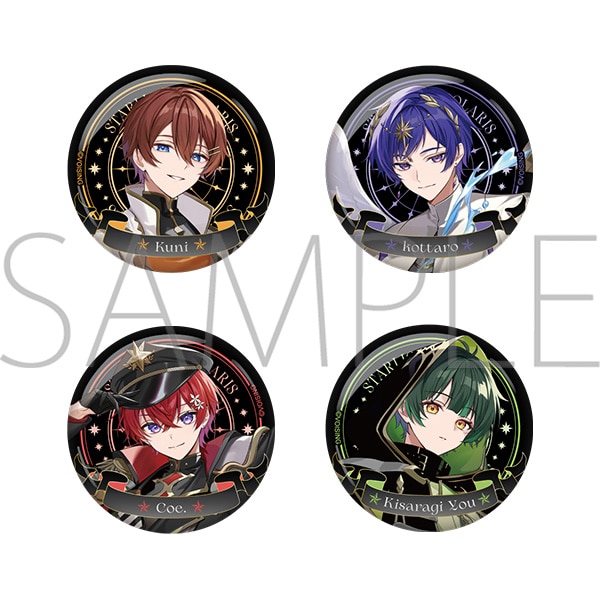 すたぽら　キャラバッジコレクション／すたぽら　VOISING Tarot Fair -The Arcana Collection-