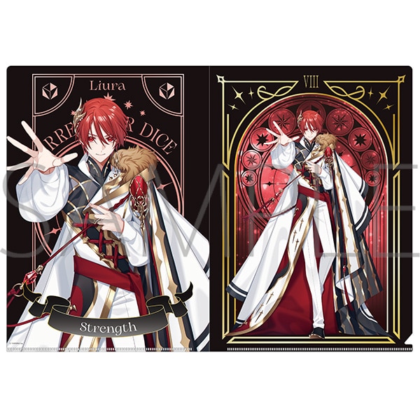 いれいす　クリアファイル／りうら　VOISING Tarot Fair -The Arcana Collection-