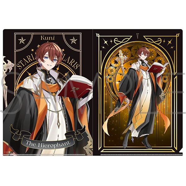 すたぽら　クリアファイル／くに　VOISING Tarot Fair -The Arcana Collection-