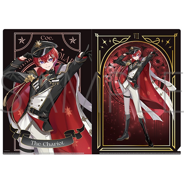 すたぽら　クリアファイル／Coe.　VOISING Tarot Fair -The Arcana Collection-