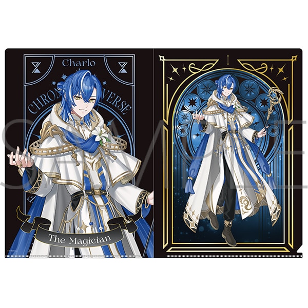 クロノヴァ　クリアファイル／しゃるろ　VOISING Tarot Fair -The Arcana Collection-