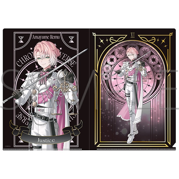 クロノヴァ　クリアファイル／甘夢れむ　VOISING Tarot Fair -The Arcana Collection-