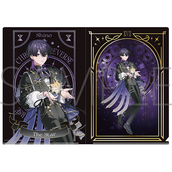 クロノヴァ　クリアファイル／しの　VOISING Tarot Fair -The Arcana Collection-