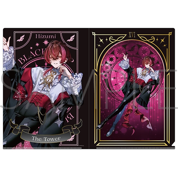 ブラフラ　クリアファイル／ひづみ　VOISING Tarot Fair -The Arcana Collection-