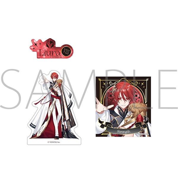 いれいす　ステッカーセット／りうら　VOISING Tarot Fair -The Arcana Collection-