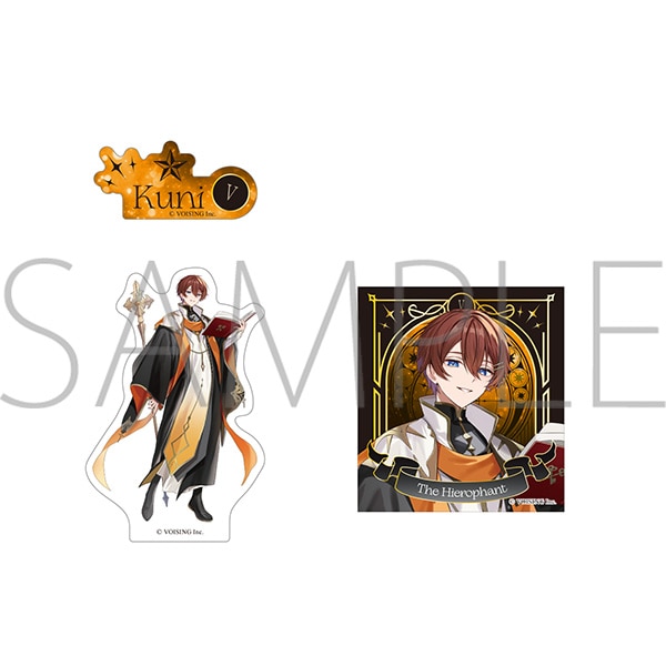 すたぽら　ステッカーセット／くに　VOISING Tarot Fair -The Arcana Collection-