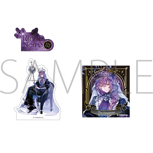 ブラフラ　ステッカーセット／リンドウ ネイロ　VOISING Tarot Fair -The Arcana Collection-
