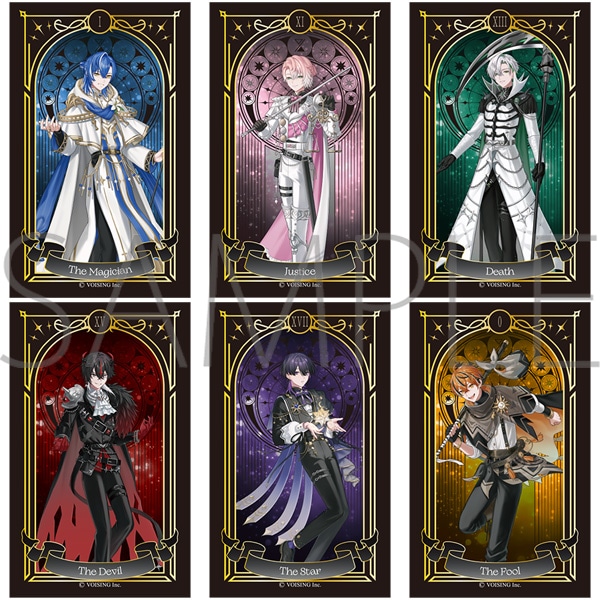 クロノヴァ　クリアタロット風カードコレクション／クロノヴァ　VOISING Tarot Fair -The Arcana Collection-