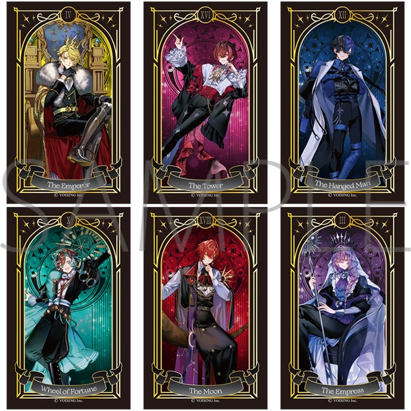 ブラフラ　クリアタロット風カードコレクション／ブラフラ　VOISING Tarot Fair -The Arcana Collection-