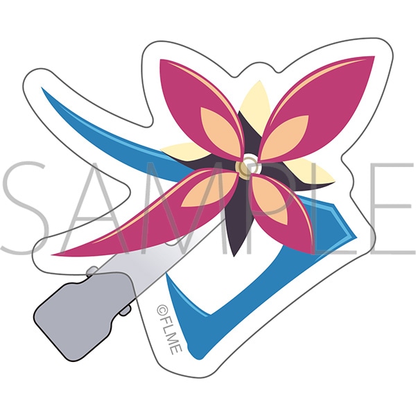 バーチャルYouTuber　Whale Taylor　アクリルヘアクリップ