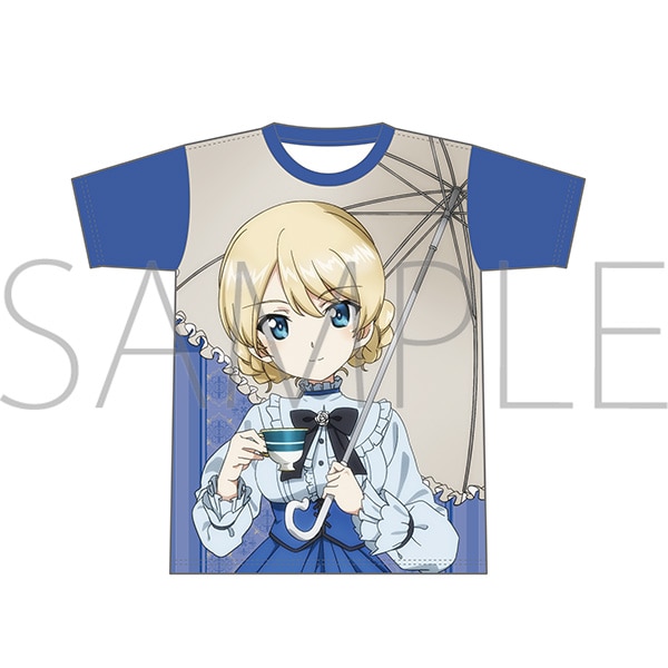 ガールズ＆パンツァー最終章　フルグラフィックTシャツ／ダージリン