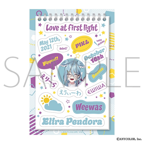 NIJISANJI EN　#ENはいいぞ　ステッカーシート／Elira Pendora