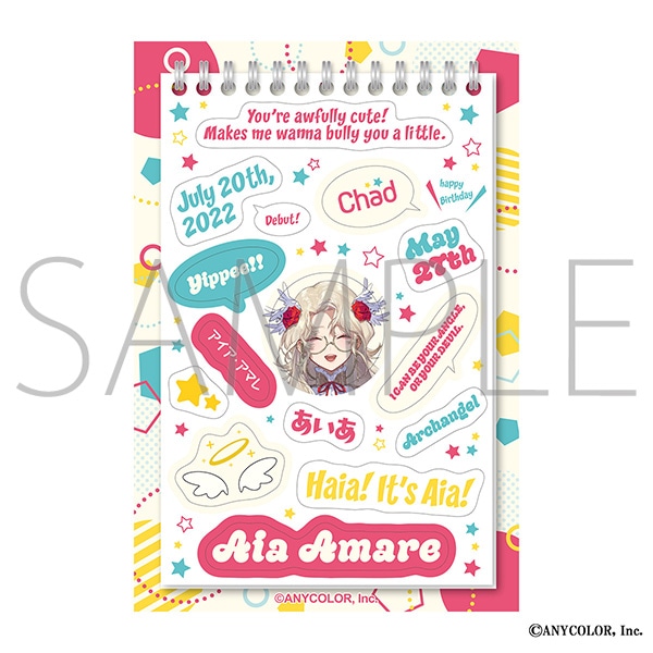 NIJISANJI EN　#ENはいいぞ　ステッカーシート／Aia Amare