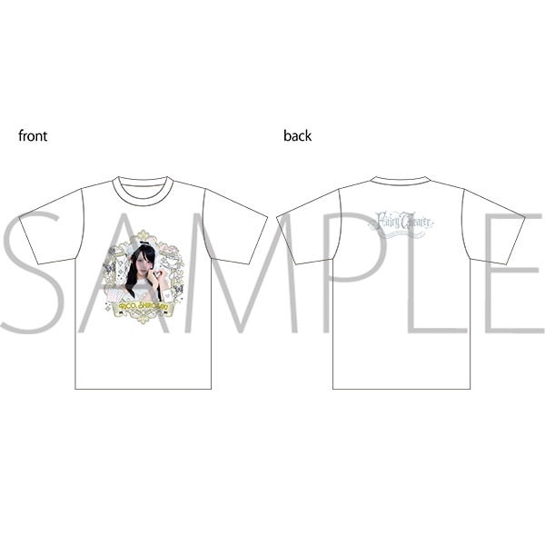 fairy theater　推しTシャツ　白咲 りこ。【XXL】　Pretty Chuu
