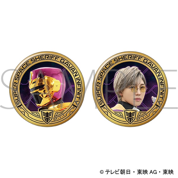 超宇宙刑事ギャバン インフィニティ　メタリュクスマグネットセット／風波 駆無＆ギャバン・ライヤ