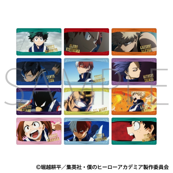 僕のヒーローアカデミア　ビジュアルテコレクション／OP　A