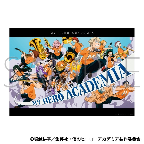 僕のヒーローアカデミア　A3クリアポスター／B