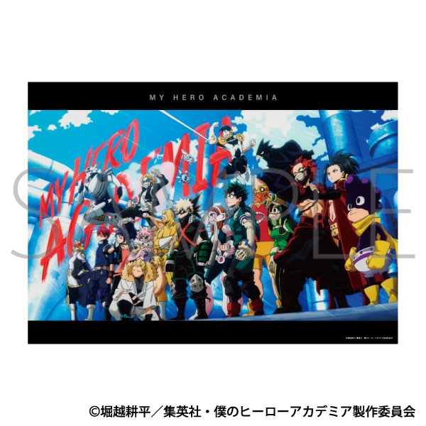 僕のヒーローアカデミア　A3クリアポスター／C