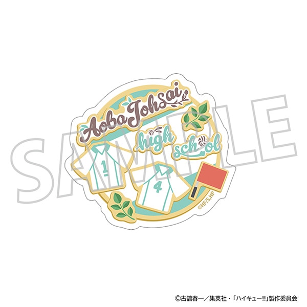 ハイキュー!!　ステッカー／クッキー 青葉城西高校