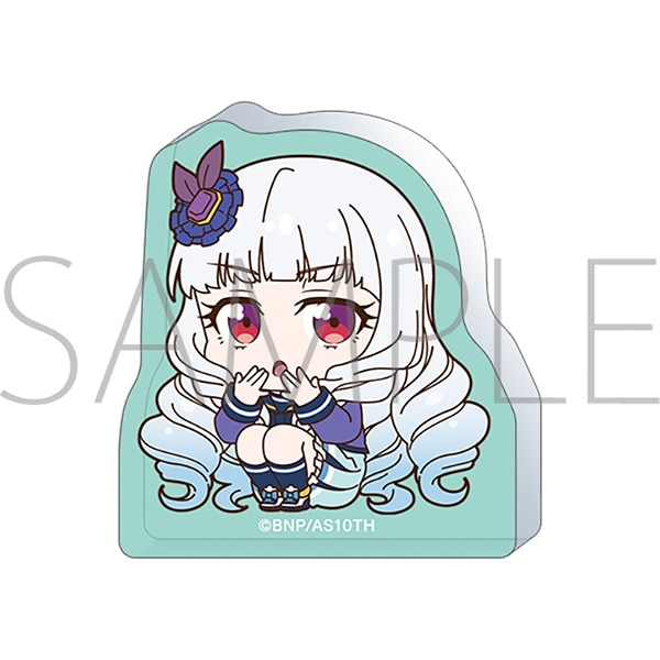 アイカツスターズ！　ころっと アクリルフィギュア／白銀 リリィ ViVimus