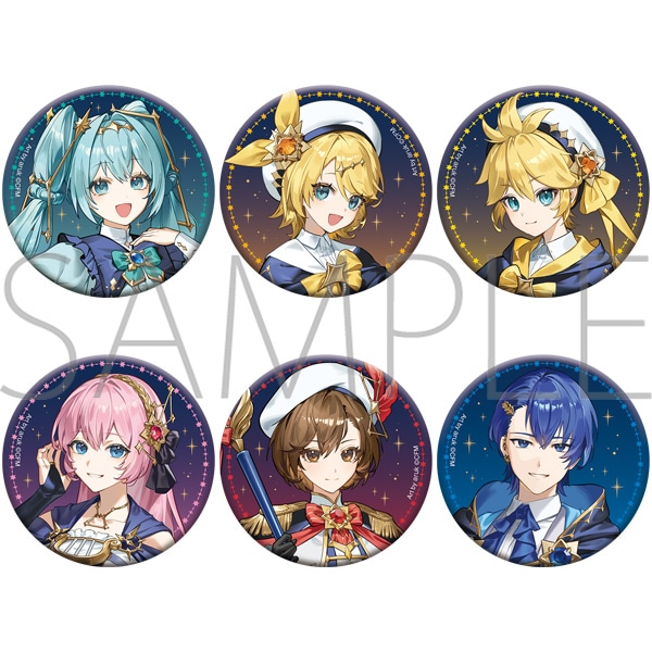 初音ミクシリーズ　グリッターキャラバッジコレクション