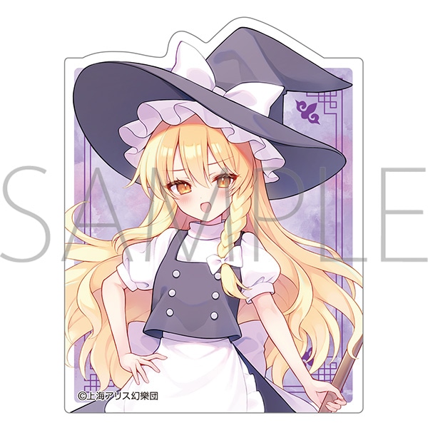 東方Project　ステッカー／霧雨魔理沙