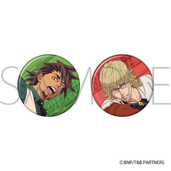 TIGER & BUNNY　15周年 缶バッジセット