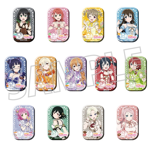 ラブライブ！虹ヶ咲学園スクールアイドル同好会　スクエアキャラバッジコレクション／Sweet Collection ver.