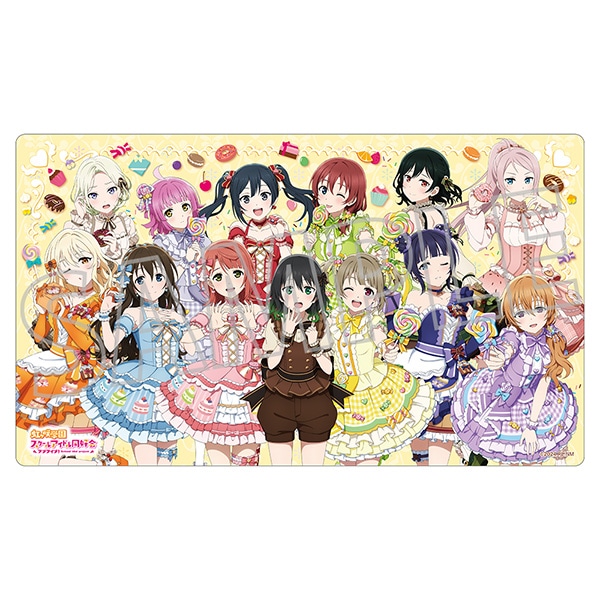 ラブライブ！虹ヶ咲学園スクールアイドル同好会　デスクマット／Sweet Collection ver.