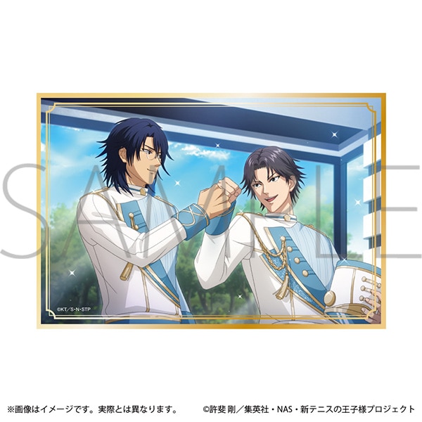 テニスの王子様 新テニスの王子様 RisingBeat　アクリル色紙 LUCKY！ ver. 『緊張を乗り越えて』