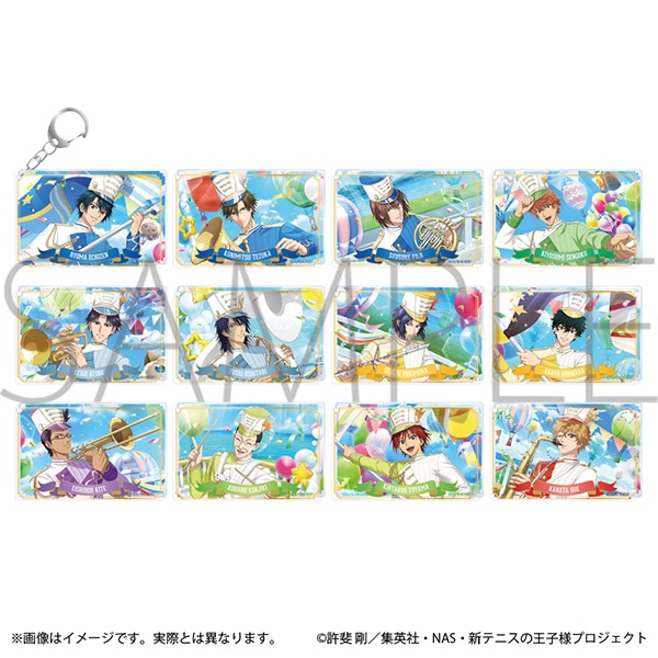 テニスの王子様 新テニスの王子様 RisingBeat　トレーディングキャラリウムアクリルキーホルダー LUCKY！ ver. 【BOX】1BOX12個入
