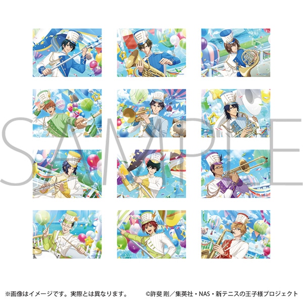 テニスの王子様 新テニスの王子様 RisingBeat　トレーディングブロマイド LUCKY！ver.【BOX】1BOX12個入