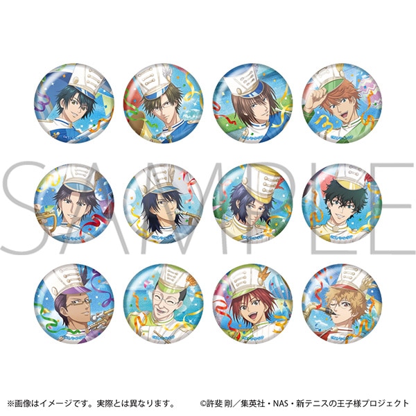テニスの王子様 新テニスの王子様 RisingBeat　トレーディングホログラム缶バッジ LUCKY！ver.【BOX】1BOX12個入