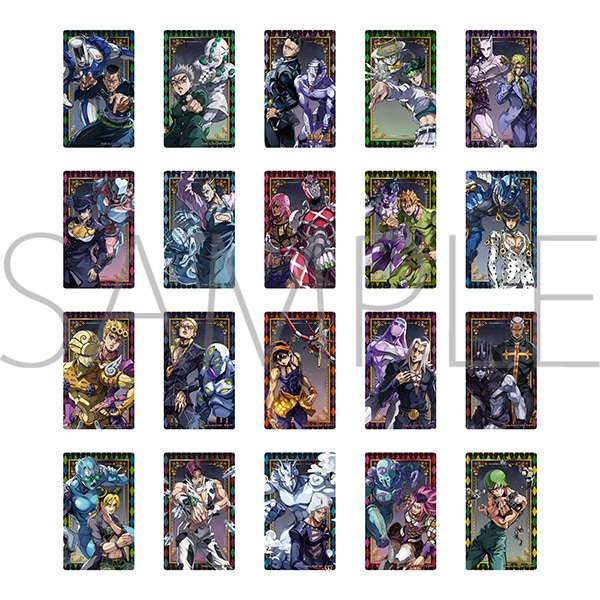 ジョジョの奇妙な冒険 オラオラオーバードライブ　クリアカードセレクション vol.2／全20種