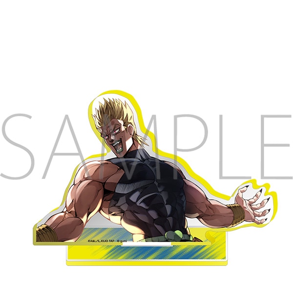 ジョジョの奇妙な冒険 オラオラオーバードライブ　フチカラーアクリルスタンド／DIO（0.5周年ver.)